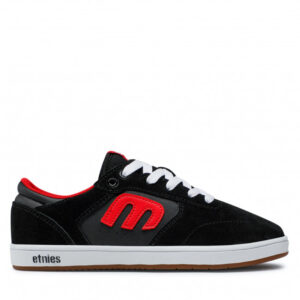 Sneakersy Etnies - Kids Windrow 4301000146599 Black/Red/White