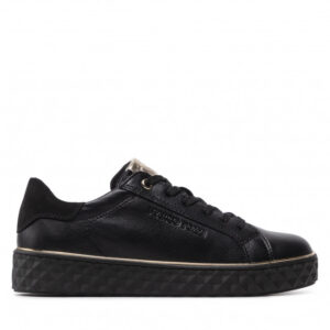 Sneakersy MARCO TOZZI - 2-23705-29 Black/Gold 085