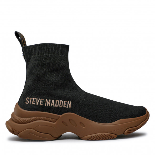 Sneakersy STEVE MADDEN – Master SM11001442-04004-053 Black/Brown – czarne
