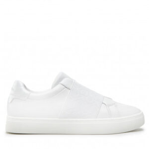 Sneakersy Calvin Klein - Cupsole Slip On HW0HW013250K7 Triple White 0K7