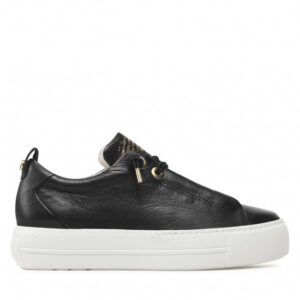Sneakersy Paul Green - 5017-022 Black/Gold