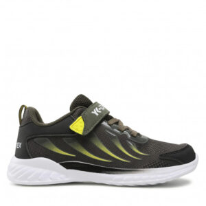 Sneakersy YK-ID BY LURCHI - Lizor 33-26631-31 S Black Olive Neon Yellow
