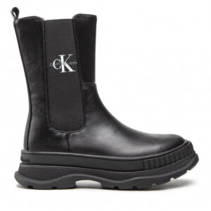 Kozaki Calvin Klein Jeans - Chelsea Boot V3X5-80397-1355 M Black 999
