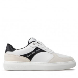 Sneakersy Calvin Klein Jeans - Casual Cupsole Laceup Low YM0YM00494YAF Bright White YAF