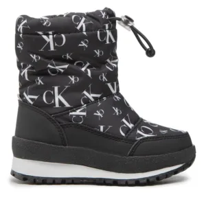 Śniegowce Calvin Klein Jeans - Snow Boot V3X6-80420-1473 Black 999