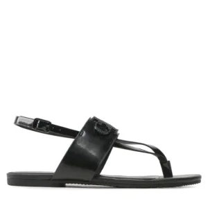 Sandały Calvin Klein Jeans - Flat Sandal Toepost Hw YW0YW00953 Black BDS