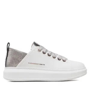 Sneakersy Alexander Smith - Wembley ASAWE2D19WSV White/Silver