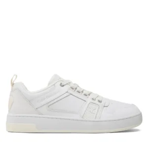 Sneakersy Calvin Klein Jeans - Basket Cupsole R Lth-Tpu Insert YM0YM00575 White/Ivory 0K7