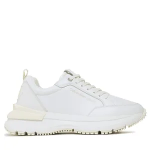 Sneakersy Calvin Klein Jeans - Chunky Runner Rec Lth-Tpu Insert YM0YM00680 White/Ivory 0K7