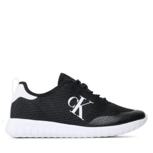 Sneakersy Calvin Klein Jeans - Sporty Runner Eva Slipon Mesh YM0YM00627 Black BDS