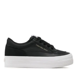 Sneakersy Calvin Klein Jeans - Vulc Flatf Low Cut Mix Material YW0YW00864 Black BDS