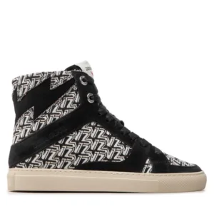 Sneakersy Zadig&Voltaire - High Flash Mo SWSN00057 Noir