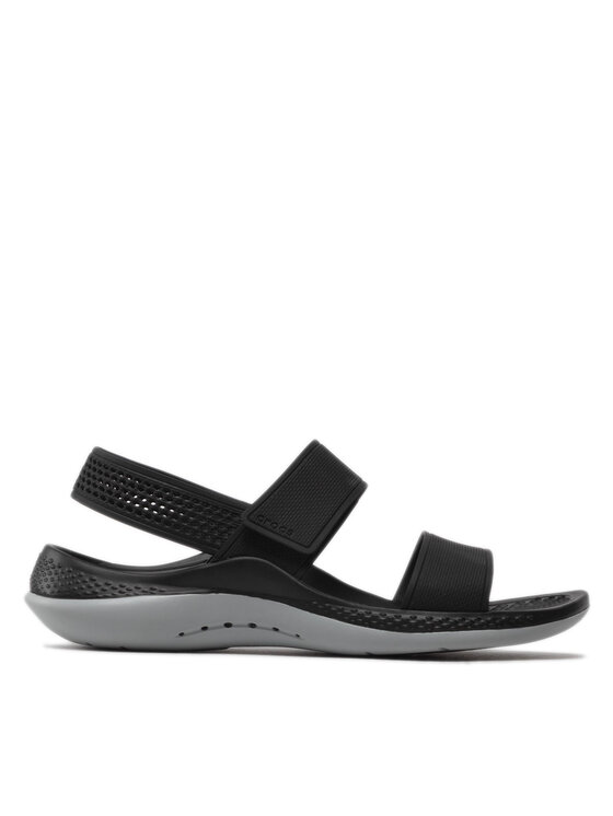 Crocs Sandały Literide 360 Sandal W 206711 Czarny Czarny