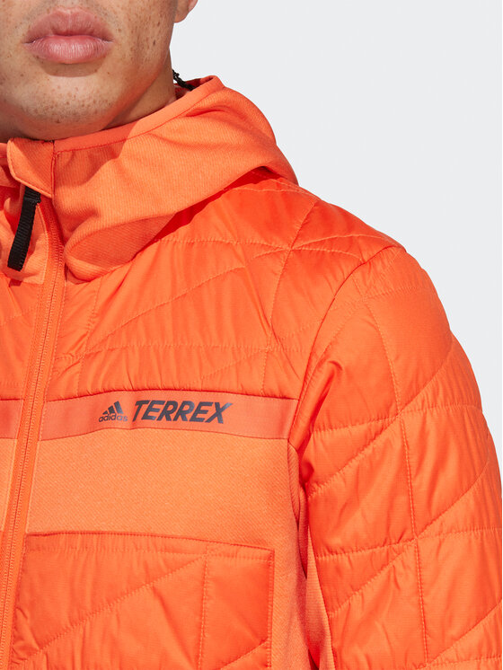 adidas Kurtka przejściowa Terrex Multi Hybrid Insulated Jacket HS9690 Pomarańczowy Slim Fit zdjęcie nr 5
