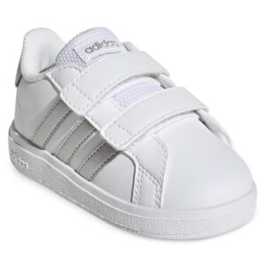 Buty adidas Grand Court Lifestyle Hook and Loop Shoes GW6526 Biały