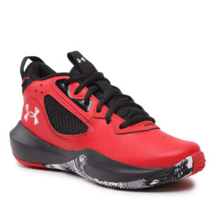 Buty Under Armour Ua Gs Lockdown 6 3025617-600 Red/Blk
