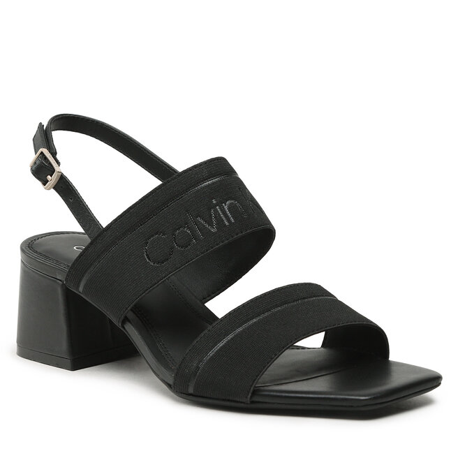 Sandały Calvin Klein Squared Blk Hl Sandal 45 He HW0HW01635 Ck Black BEH czarne