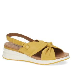 Sandały Caprice 9-28300-20 Yellow Softnap 628