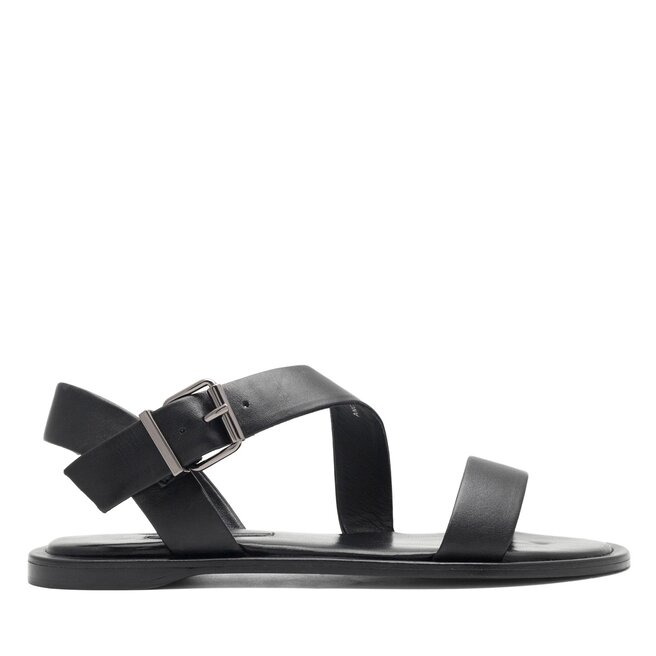 Sandały Gino Rossi ANCONA-108087 Czarny czarne