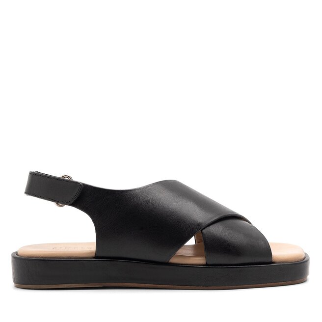 Sandały Simple TARAZONA-108106 Czarny czarne