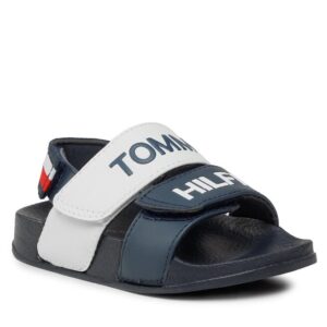 Sandały Tommy Hilfiger Logo Velcro Sandal T1B2-32925-1172 M Blue/White/Red Y004