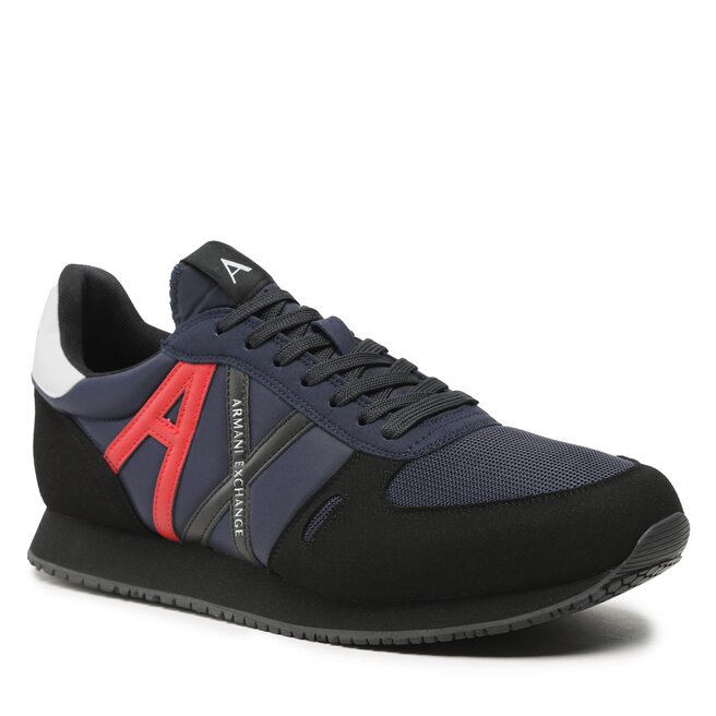 Sneakersy Armani Exchange XUX017 XCC68 K475 Navy/Black – granatowe