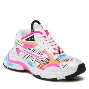 Sneakersy ASH Race 04 Fuxia/White/Turquoise