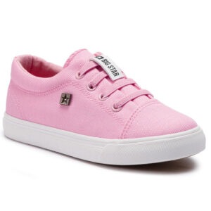 Sneakersy Big Star Shoes DD374076 Pink