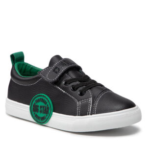 Sneakersy Big Star Shoes FF374087 Black/Green