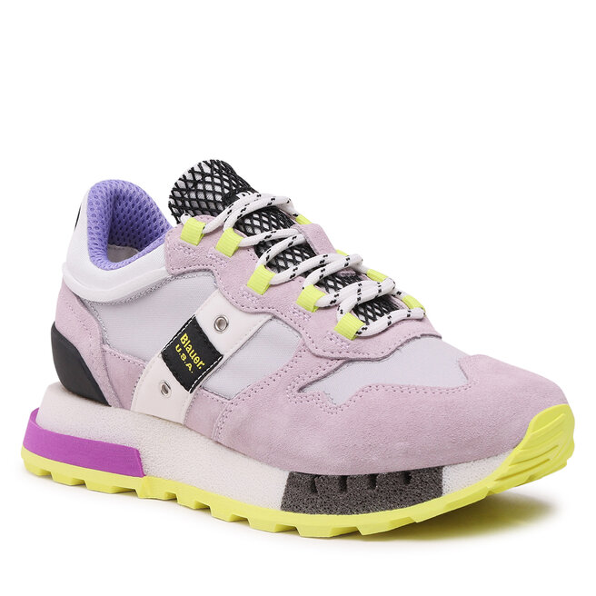 Sneakersy Blauer S3HOUMA01/COD Lilac/Neo różowe