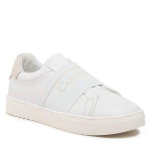 Sneakersy Calvin Klein Clean Cupsole Slip On - He HW0HW01416 Bright White YBR