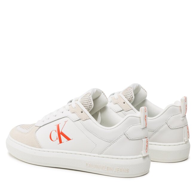 Sneakersy Calvin Klein Jeans Casual Cupsole Xray YM0YM00607 White YBR białe