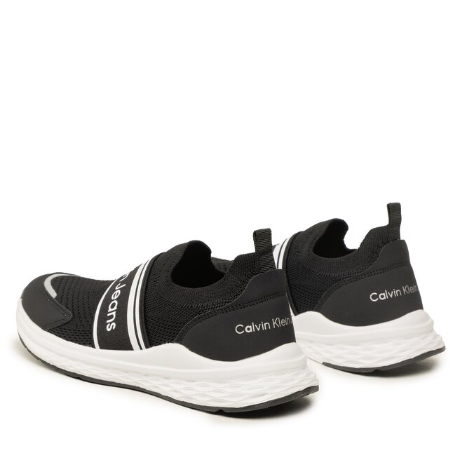 Sneakersy Calvin Klein Jeans Low Cut Easy-On Sneaker V3B9-80594-0308 S Black 999 czarne