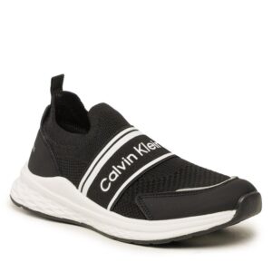 Sneakersy Calvin Klein Jeans Low Cut Easy-On Sneaker V3B9-80594-0308 S Black 999