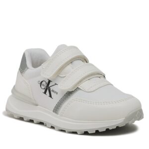 Sneakersy Calvin Klein Jeans Low Cut Valcero Sneaker V1B9-80573-1594X S White/Grey 092