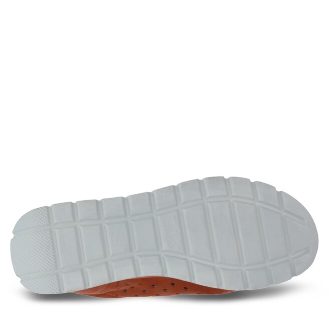 Sneakersy Caprice 9-23709-20 Orange Suede 664 pomarańczowe