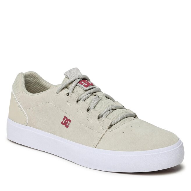 Sneakersy DC Hyde ADYS300768 Tan/Red(Tr0) – beżowe