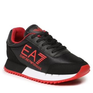 Sneakersy EA7 Emporio Armani XSX107 XOT56 S392 Black/Racing Red