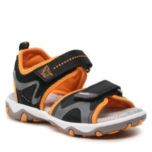 Sandały Superfit 1-009470-0010 M Black/Orange
