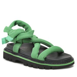 Sandały Tommy Jeans Sandal EN0EN02073 Coastal Green LY3