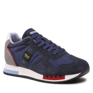 Sneakersy Blauer S3QUEENS01/CAN Navy/Red