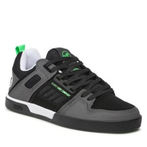 Sneakersy DVS Comanche 2.0+ DVF0000323 Black/Charcoal/Lime Nubuck 961