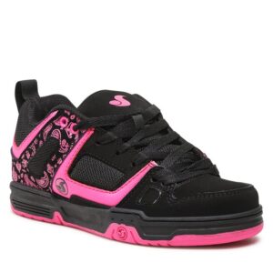 Sneakersy DVS Gambol DVF0000329 Black/Pink/Black Nubuck