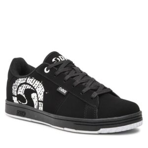 Sneakersy DVS Revival 3.0 DVF0000337 Black/White/Black Nubuck 001