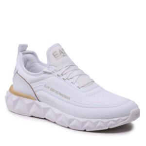 Sneakersy EA7 Emporio Armani X8X106 XK262 N195 White/Light Gold