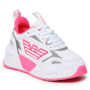 Sneakersy EA7 Emporio Armani XSX108 XOT47 S395 Opt Wht/Knocko.Pink