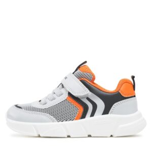 Sneakersy Geox J Aril Boy J16DMA0CET9C0036 S Grey/Orange