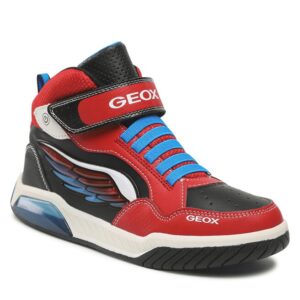 Sneakersy Geox J Inek B. D J929CD 05411 C0020 DD Red/Black