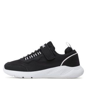 Sneakersy Geox J Sprintye Boy J25GBE07TCEC0127 S Black/White