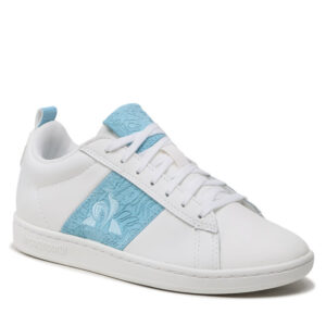 Sneakersy Le Coq Sportif Courtclassic W Plants 2310131 Optical White/Sky Blue